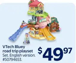 Walmart VTech Bluey road trip playset offer