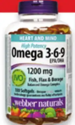 Walmart Webber Naturals Omega offer