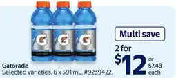 Walmart Gatorade offer