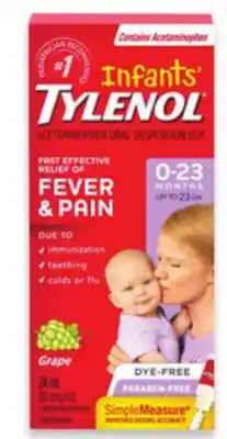 Walmart Infants' or Children's Tylenol offer