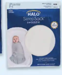 Walmart Halo Sleepsack cotton swaddle offer