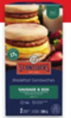 Walmart Schneiders breakfast sandwiches or egg bites offer