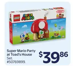 Walmart Super Mario Party at Toad's House offer
