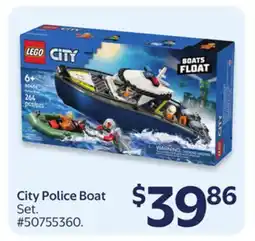 Walmart City Police Boat offer