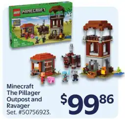 Walmart Minecraft The Pillager Outpost and Ravager offer