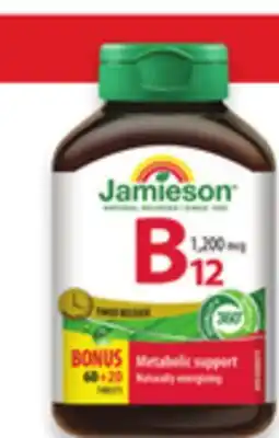 Walmart Jamieson vitamin B12 offer