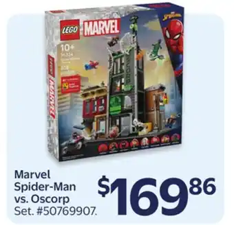 Walmart Marvel Spider-Man vs. Oscorp offer