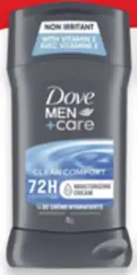 Walmart Dove Men+Care antiperspirant offer