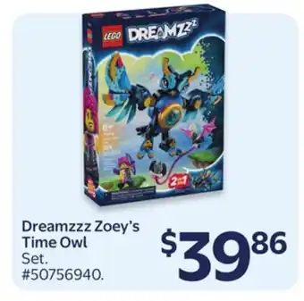 Walmart Dreamzzz Zoey's Time Owl offer