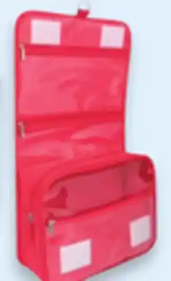 Walmart EQB cosmetic bag 3 compartment or hanging organizer offer