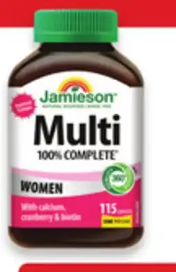 Walmart Jamieson 100% complete multi womens 115s offer