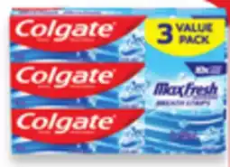 Walmart Colgate 3x120 mL Toothpaste offer