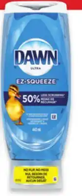 Walmart Dawn EZ-Squeeze 443 mL dish soap offer