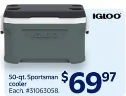 Walmart 50-qt. Sportsman cooler offer