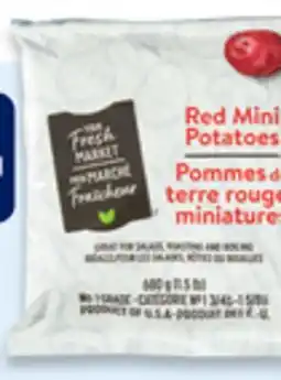 Walmart Your Fresh Market mini red potatoes offer