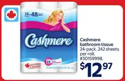 Walmart Cashmere bathroom tissue offer