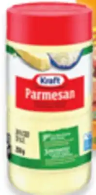 Walmart Kraft grated parmesan cheese 250 g offer