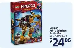 Walmart Ninjago Arin's Spinjitzu Battle Mech offer