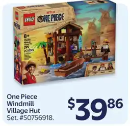 Walmart One Piece Windmill Village Hut offer