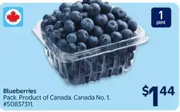 Walmart Blueberries offer