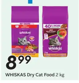 Sobeys WHISKAS Dry Cat Food offer