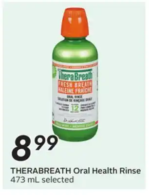 Sobeys THERABREATH Oral Health Rinse offer