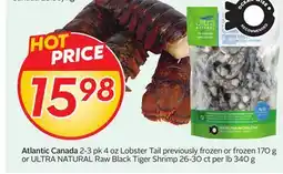 Sobeys Atlantic Canada 2-3 pk 4 oz Lobster Tail offer