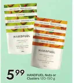 Sobeys HANDFUEL Nuts or Clusters offer