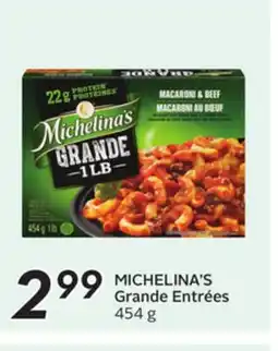 Sobeys MICHELINA'S Grande Entrées offer