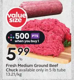 Sobeys Fresh Medium Ground Beef Chuck offer