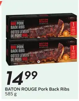 Sobeys BATON ROUGE Pork Back Ribs offer