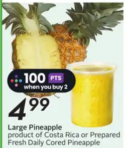 Sobeys Large Pineapple offer