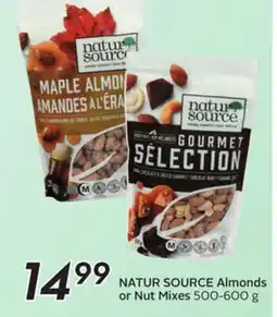 Sobeys NATUR SOURCE Almonds or Nut Mixes offer