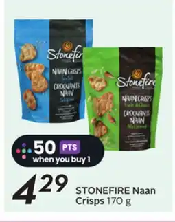 Sobeys STONEFIRE Naan Crisps offer