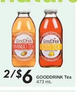 Sobeys GOODDRINK Tea offer