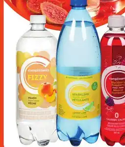 Sobeys COMPLIMENTS Sparkling or Fizzy Water offer