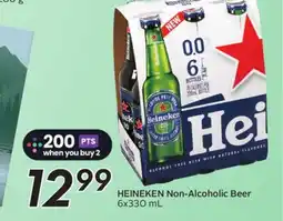 Sobeys HEINEKEN Non-Alcoholic Beer offer