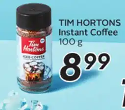 Sobeys TIM HORTONS Instant Coffee offer