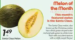 Sobeys Santa Claus Melon offer