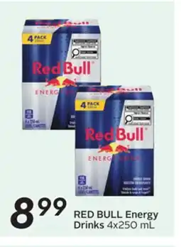 Sobeys RED BULL Energy Drinks offer