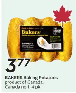 Sobeys BAKERS Baking Potatoes offer