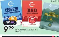 Sobeys COMPLIMENTS Non-Alcoholic Beer offer