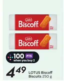 Sobeys LOTUS Biscoff Biscuits offer