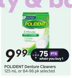 Sobeys POLIDENT Denture Cleaners offer