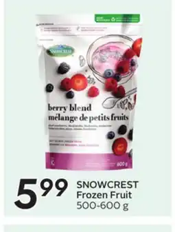 Sobeys SNOWCREST Frozen Fruit offer