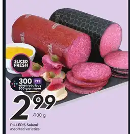 Sobeys PILLER'S Salami offer