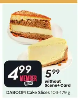 Sobeys DABOOM Cake Slices offer