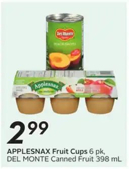 Sobeys APPLESNAX Fruit Cups offer