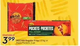 Sobeys MCCAIN Regular Fries offer