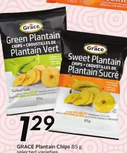 Sobeys GRACE Plantain Chips offer